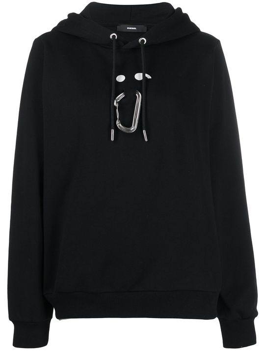 carabiner-clip hooded sweatshirt展示图