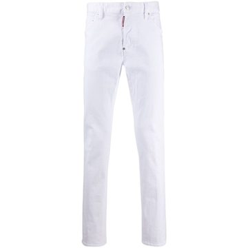 Icon patch slim-fit jeans