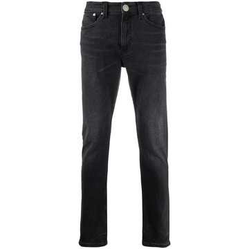 mid-rise skinny jeans