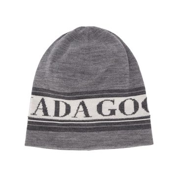 logo knit colour block hat