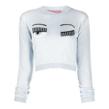 flirting cropped jumper