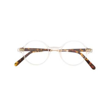 Gittel round frame glasses