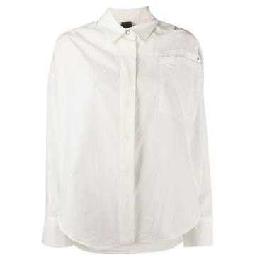 relaxed plain shirt