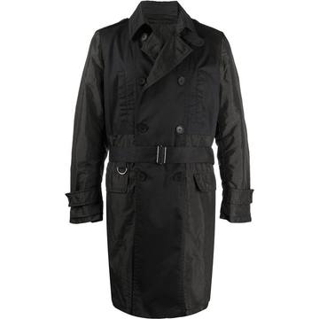 panelled trench coat