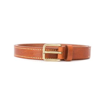 studded buckled belt