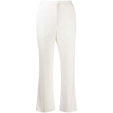 cropped tailored trousers