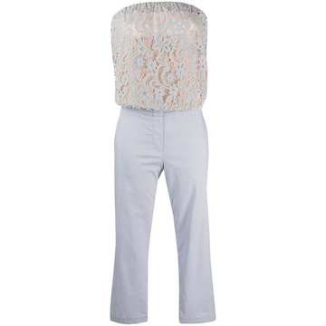 lace embroidered jumpsuit