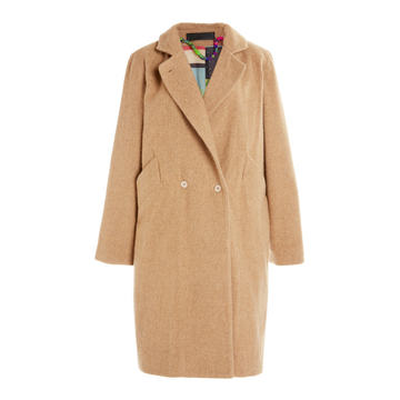 Woven Cashmere City Coat