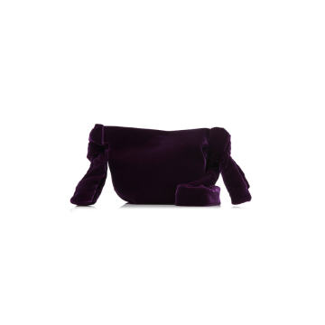 Musubi Mini Velvet Shoulder Bag