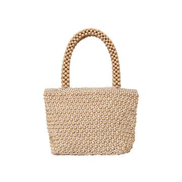 Mina Beaded Mini Top Handle Bag