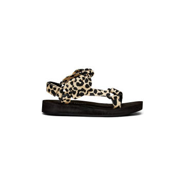 Maisie Leopard Sporty Sandals