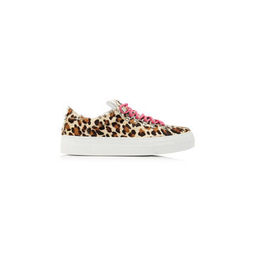 Marostica Leopard-Print Calf Hair Sneakers