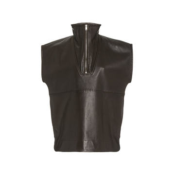 Stitch Leather Vest