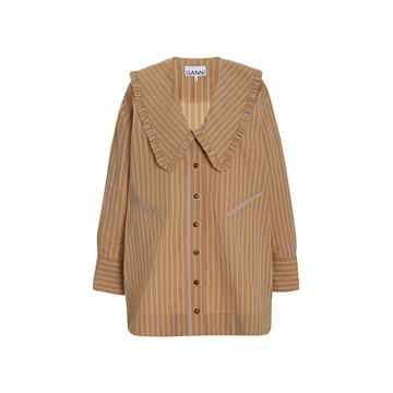 Stripe Cotton Shirt