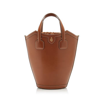 Madeline Leather Bucket Bag