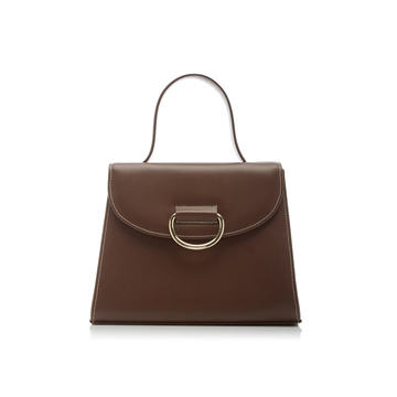 Lady Leather Top Handle Bag