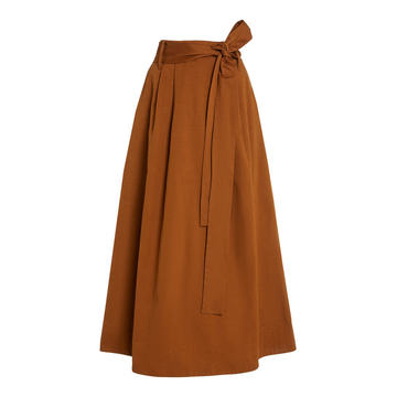 Snoop Faille Maxi Skirt