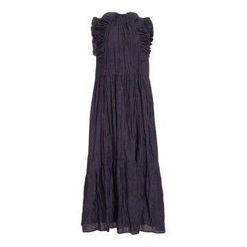 Tessa Taffeta Sleeveless Maxi Dress