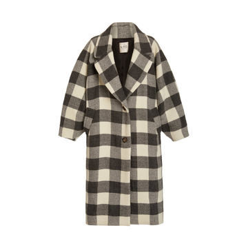 Clement Check Coat