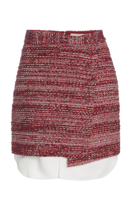 Dorothy Faux Wrap Mini Skirt With Detachable Shirt Tail展示图