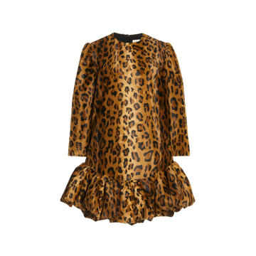 Lorie Cheetah-Print Cotton-Blend Dress