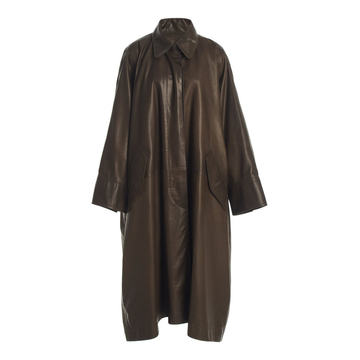 Maddox Leather Coat