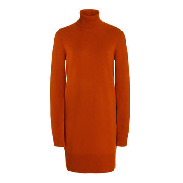 Cashmere Turtleneck Sweater Dress