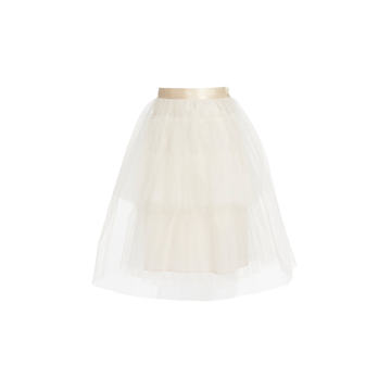 Gathered Tulle Skirt