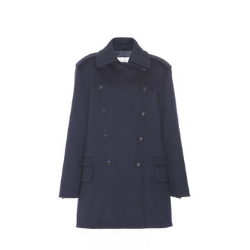 Nuvola Cashmere Double-Breasted Coat