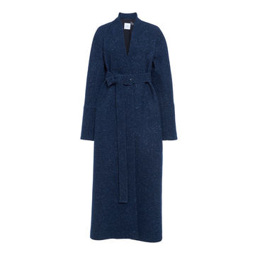 M��lange Cashmere Trench Coat