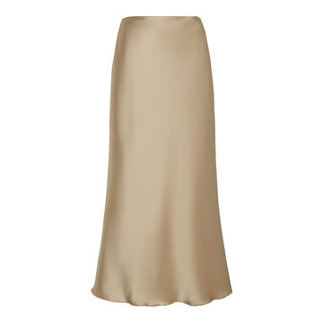 Razi Satin Midi Skirt