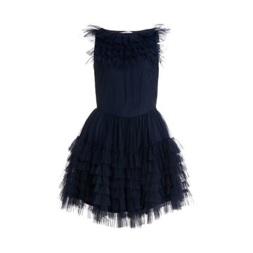 Felicity Ruffled Tulle Mini Dress