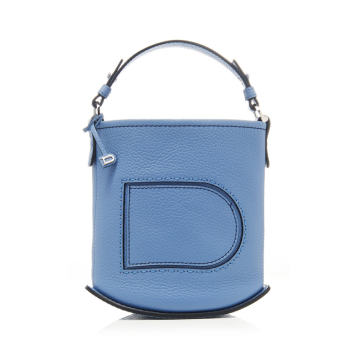 Pin Mini Bucket Taurillon Soft Surpiqu�� Leather Top Handle Bag