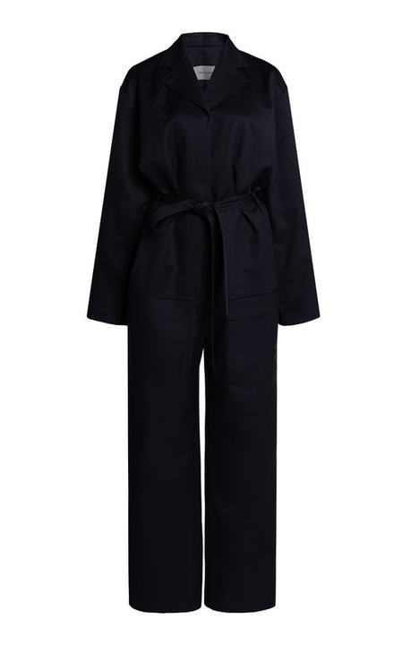 Belted Wool Utility Jumpsuit展示图