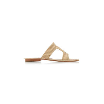 Moha Raffia Slides