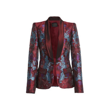 Astor Jacquard Tuxedo Blazer