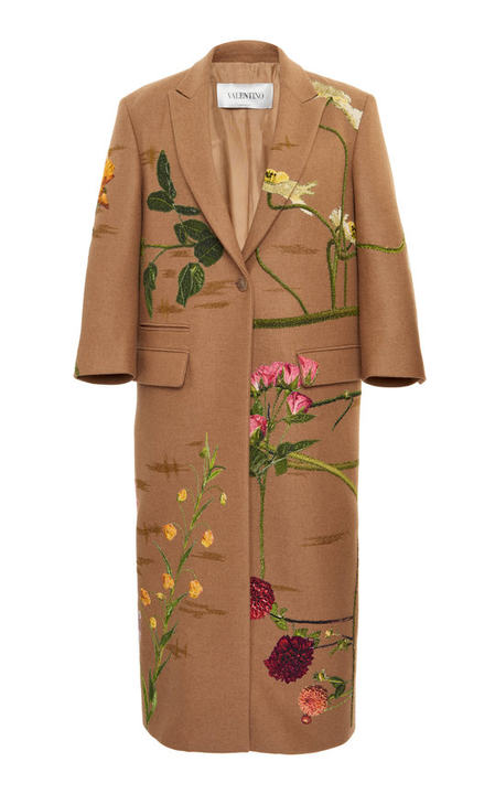 Embroidered Camelhair Coat展示图