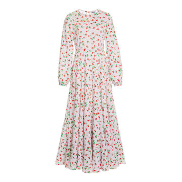 Pip Tiered Printed Cotton Maxi Dress
