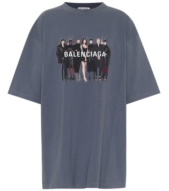 Real Balenciaga棉质T恤展示图
