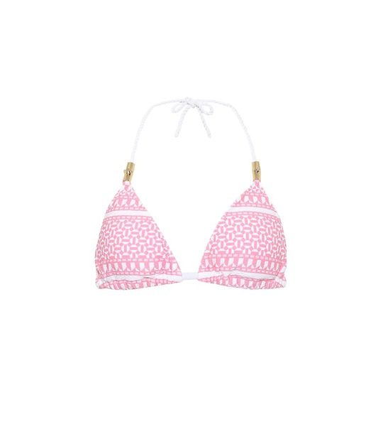 Exclusive to Mytheresa – Buenos Aires printed triangle bikini top展示图