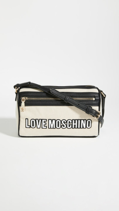 Love Moschino 帆布斜挎包展示图