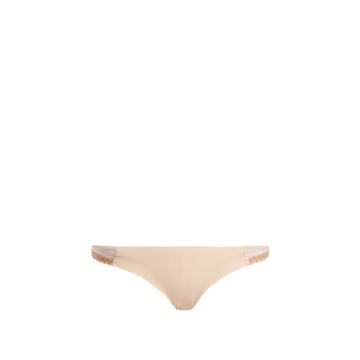 Moonstone embroidered thong