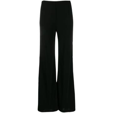 hight waist flared leg trousers