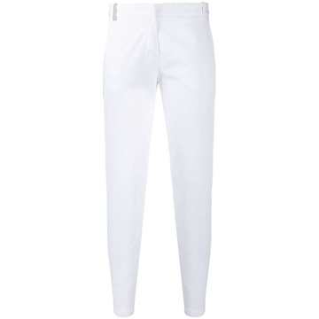 mid-rise cropped trousers