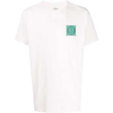 embroidered patch T-shirt