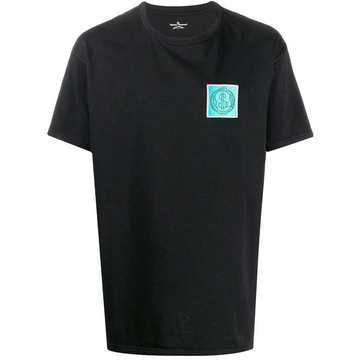 embroidered patch T-shirt