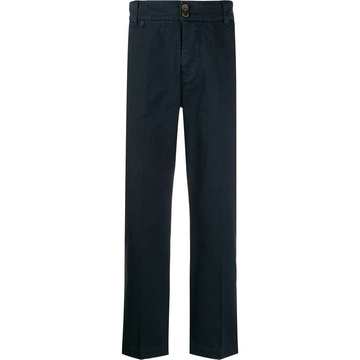 straight leg trousers