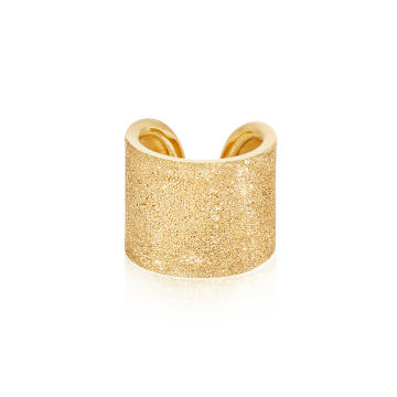 18K Yellow Gold CFF Cuff Ring