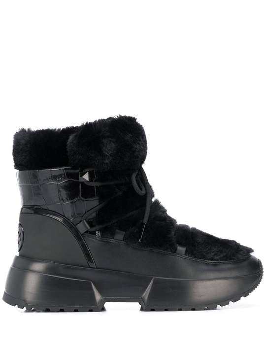 Cassia sherpa-trimmed snow boots展示图