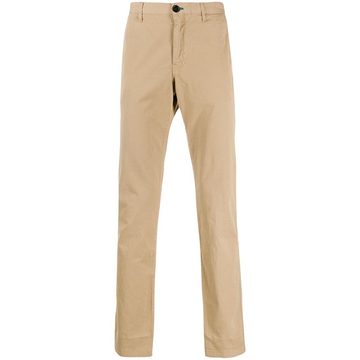 mid rise slim fit chinos